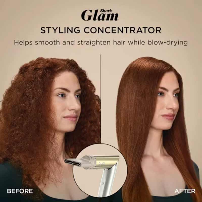 4-in-1 Glam Hot Tool Air Styling & Drying System Gold by Shark