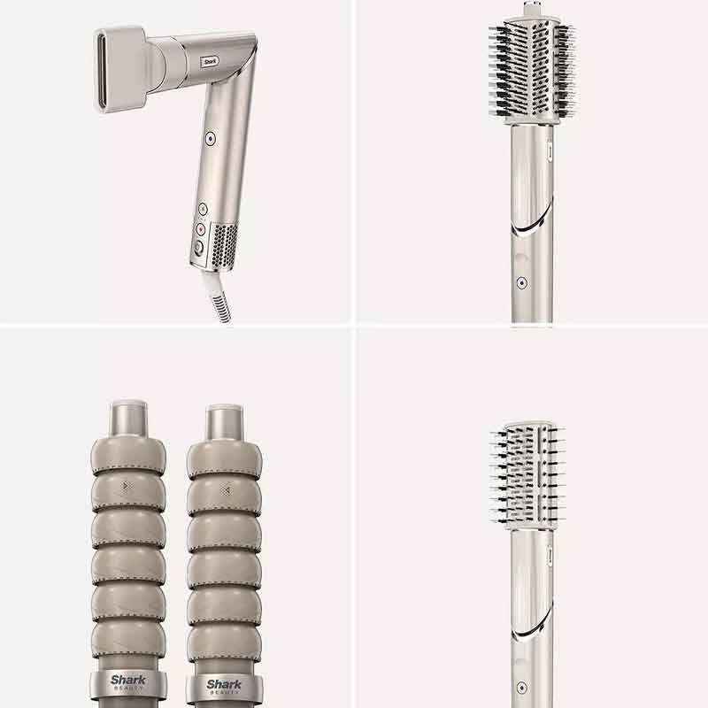 FlexStyle 4 In 1 Air Styler & Hair Dryer For Straight & Wavy Hair by Shark