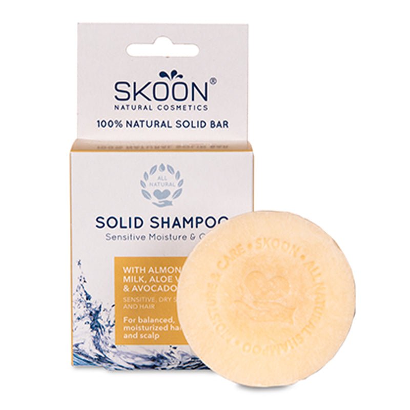 Solid Shampoo Bar Sensitive Moisture & Care by Skoon