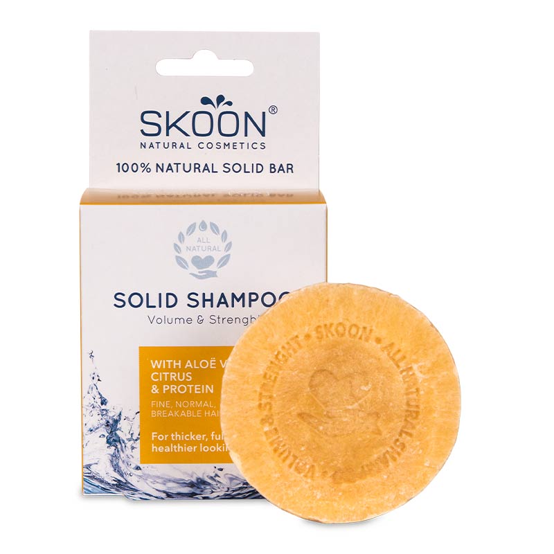 Solid Shampoo Bar Volume & Strength by Skoon