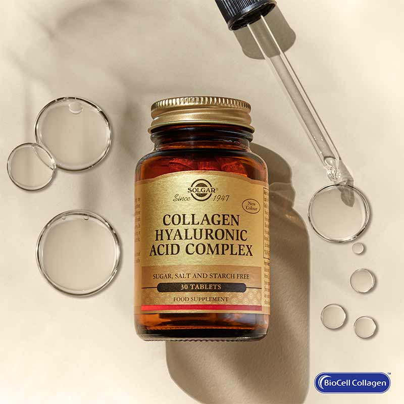 Collagen Hyaluronic Acid Complex Tablets by Solgar