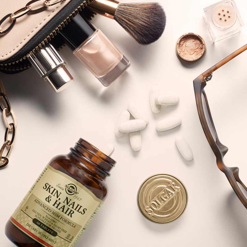 Skin Nails And Hair Formula Tablets by Solgar