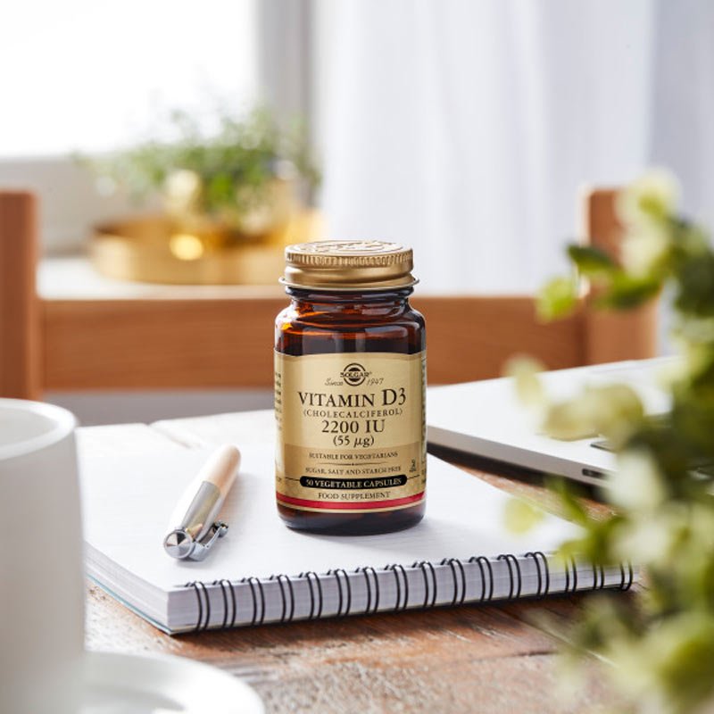 Vitamin D3 2200 IU Capsules by Solgar