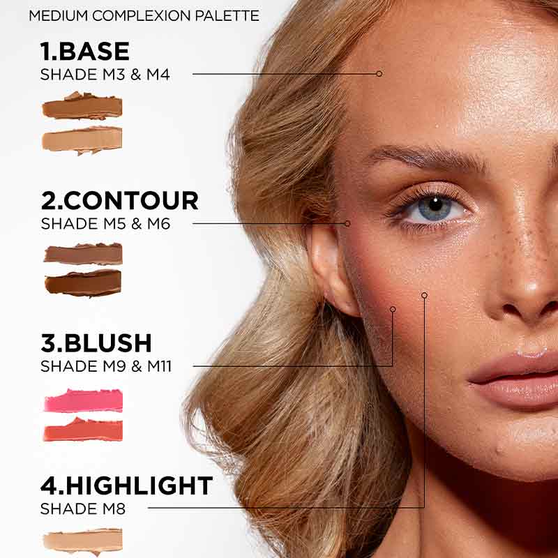 Complete Canvas Complexion Palette by SOSU Cosmetics