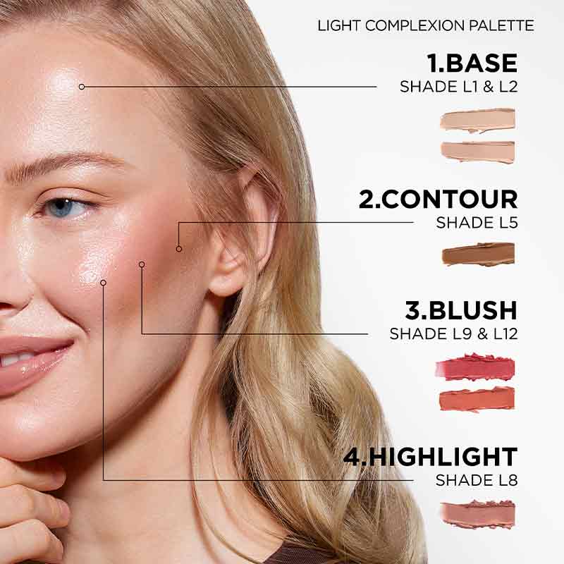Complete Canvas Complexion Palette by SOSU Cosmetics