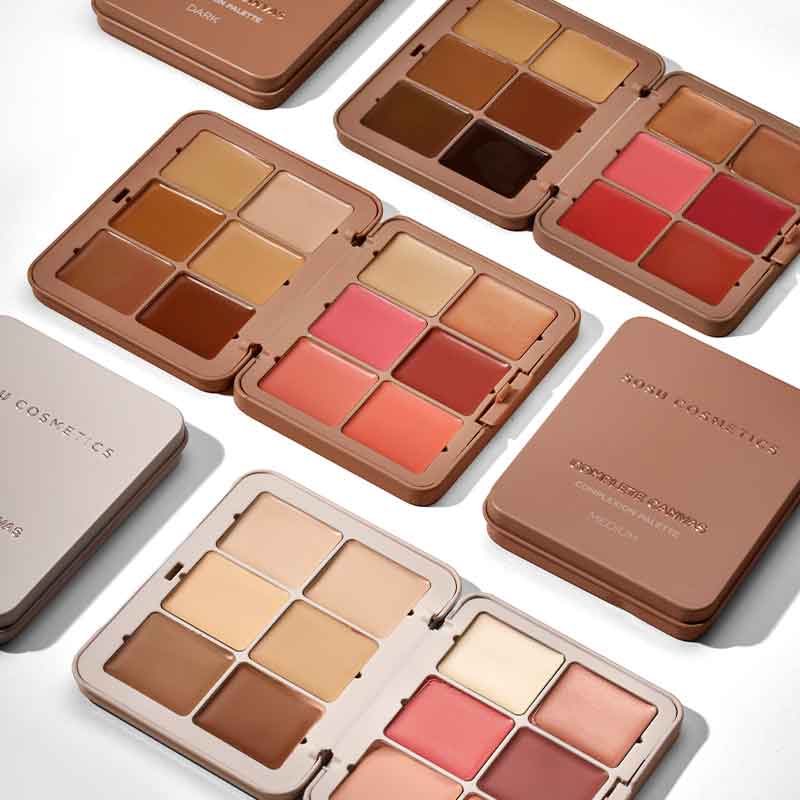 Complete Canvas Complexion Palette by SOSU Cosmetics