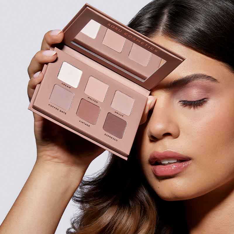 Cool Matte Pro Palette 6 Shades by SOSU Cosmetics