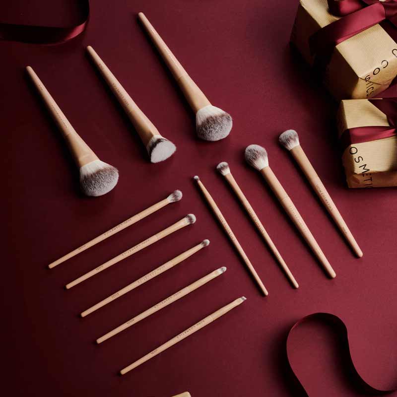 Ultimate Makeup Brush Essentials Gift Set by SOSU Cosmetics
