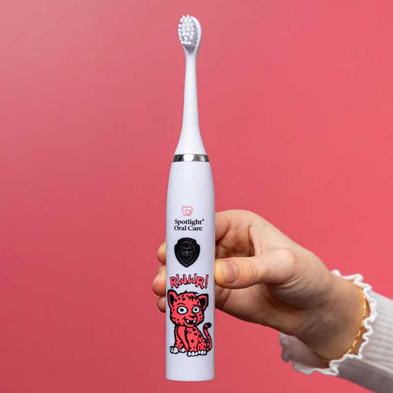 Cheetah Electric Toothbrush for Kids by Spotlight Oral Care
