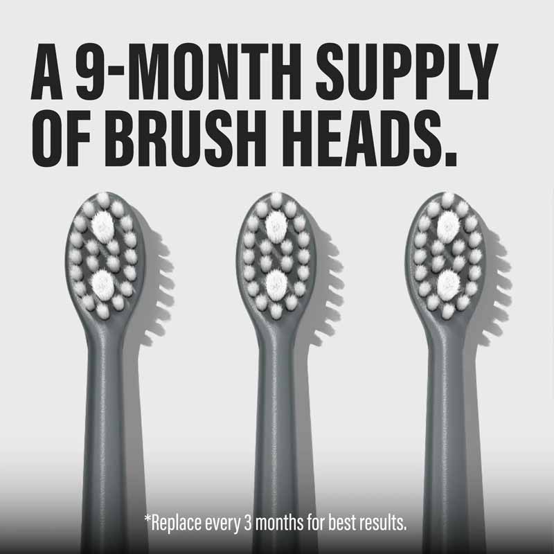 Graphite Grey Sonic Toothbrush by Spotlight Oral Care