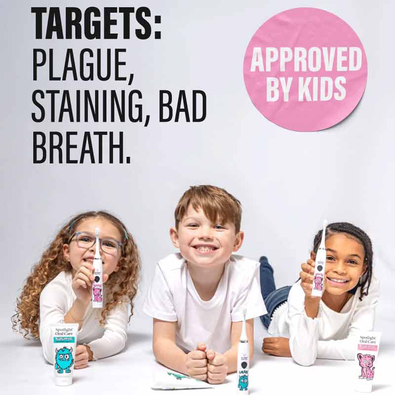 Kids Cheetah Strawberry Toothpaste by Spotlight Oral Care
