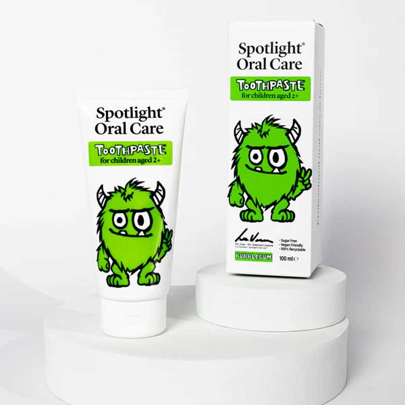Kids Monster Bubblegum Toothpaste by Spotlight Oral Care