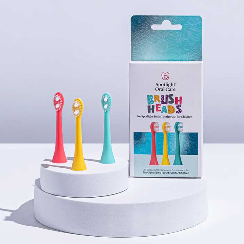 Kids Sonic Replacement Heads by Spotlight Oral Care