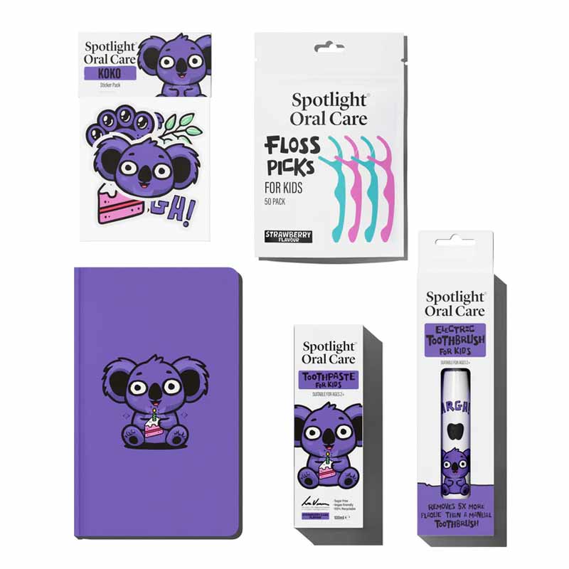 Koko The Koala Gift Set by Spotlight Oral Care