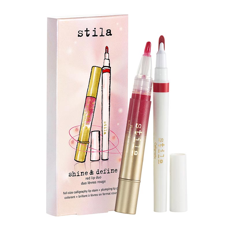 Shine & Define Red Lip Duo Gift Set