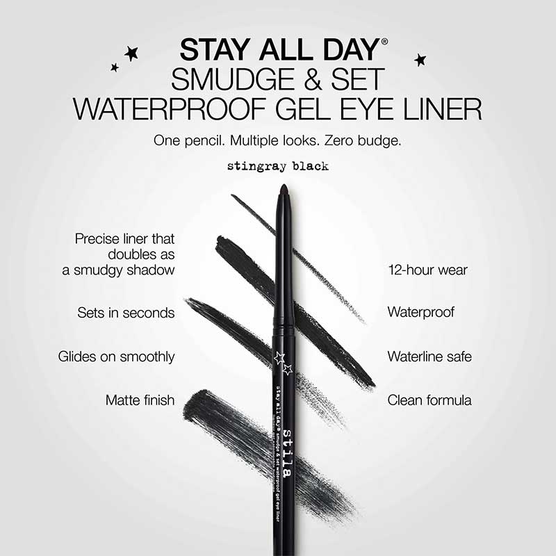 Stay All Day Smudge & Set Waterproof Gel Eye Liner by Stila