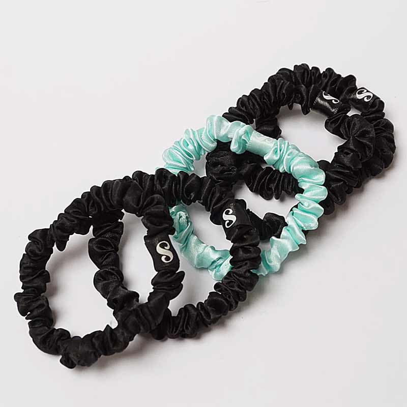 Silky Satin Hair Ties For Frizz-Free Hair by The Smooth Company