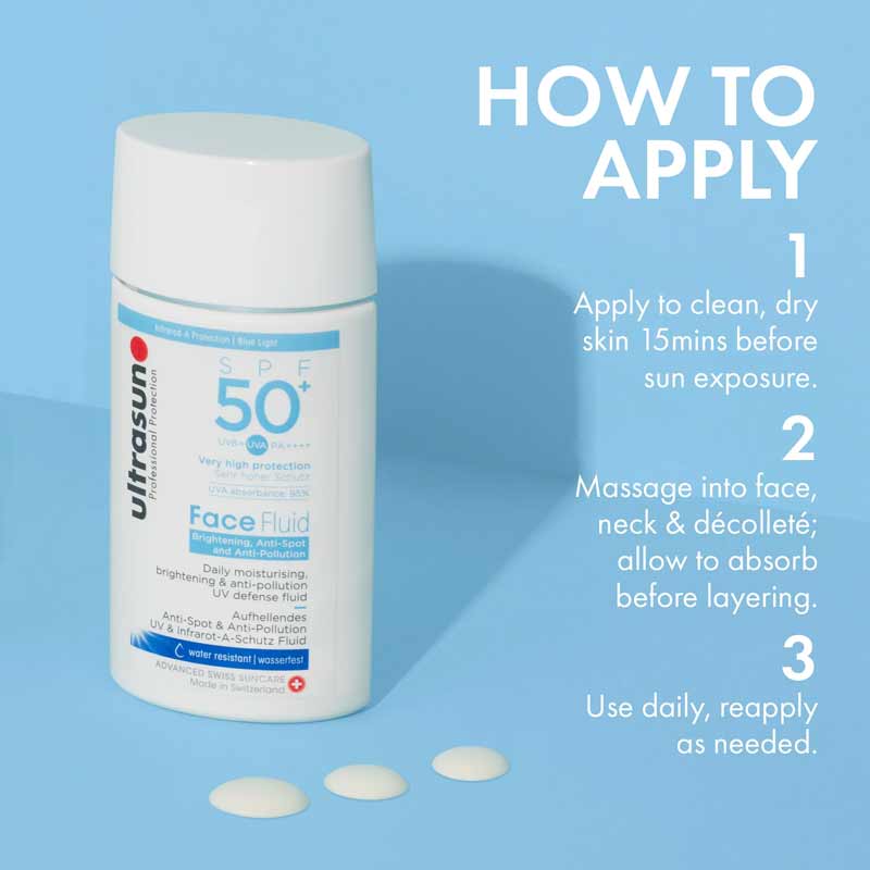 Face Fluid Anti Pollution SPF 50+ by Ultrasun