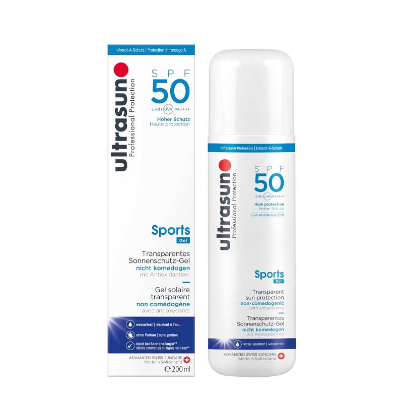 Sports Gel SPF 50+ Sunscreen by Ultrasun