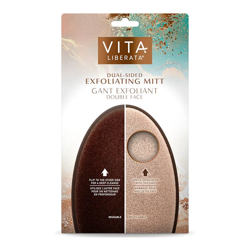 Dual Sided Exfoliating Mitt by Vita Liberata