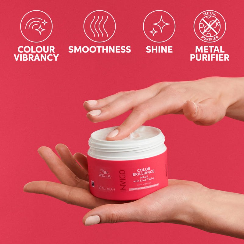Colour Brilliance Mask Fine to Medium Coloured Hair by Wella Professionals
