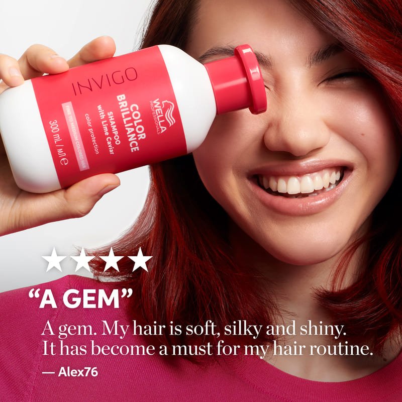 Colour Brilliance Shampoo Fine To Medium Coloured Hair by Wella Professionals
