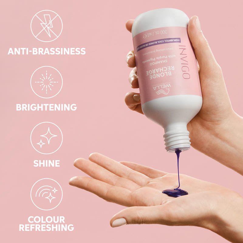 Invigo Blonde Recharge Shampoo by Wella Professionals